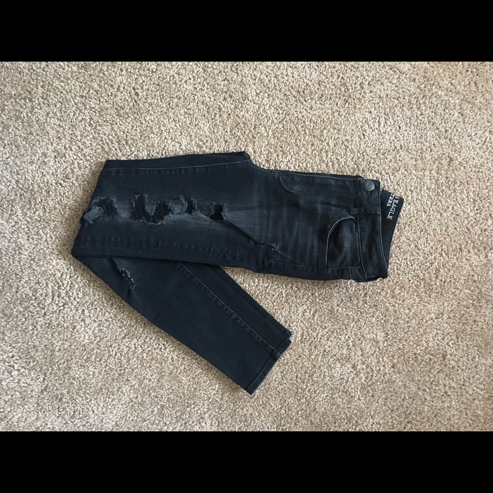 AMERICAN EAGLE SUPER SUPER STRETCH HI RISE JEGGING